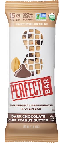 Perfect Bar Dark Chocolate Chip Peanut Butter Gluten Free Bar