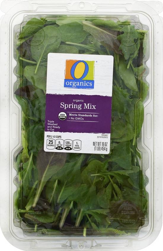 Order O Organics · Organic Spring Mix (16 oz) food online from Safeway store, Eureka on bringmethat.com