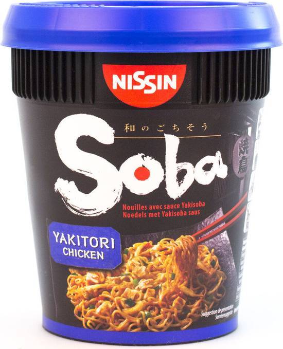 Soba cup yakitori poulet - nissin - 89g