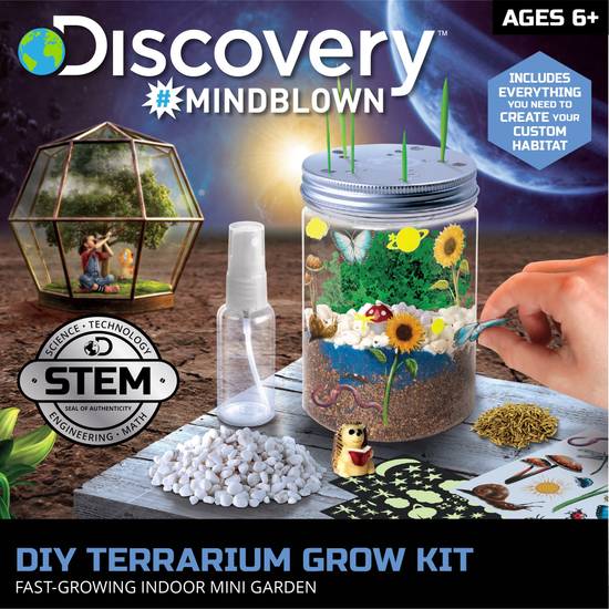Order Discovery Mindblown Kids DIY Terrarium Grow Kit food online from Cvs store, LODI on bringmethat.com
