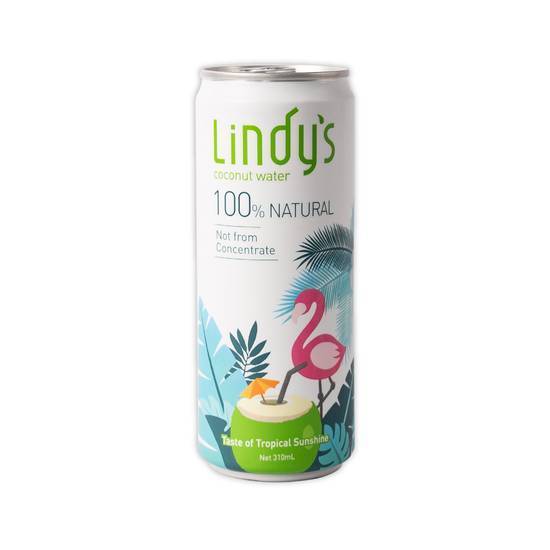 【24入組】自然思維-Lindy's 100%椰子水(310ML/瓶)