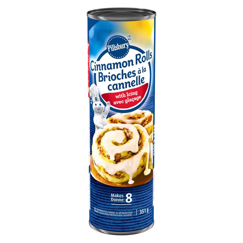 Pillsbury Cinnamon Rolls With Icing (351 g, 8 ct)