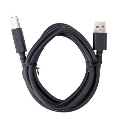 6' USB 2.0 Device Cable - dealworthy™ - Black