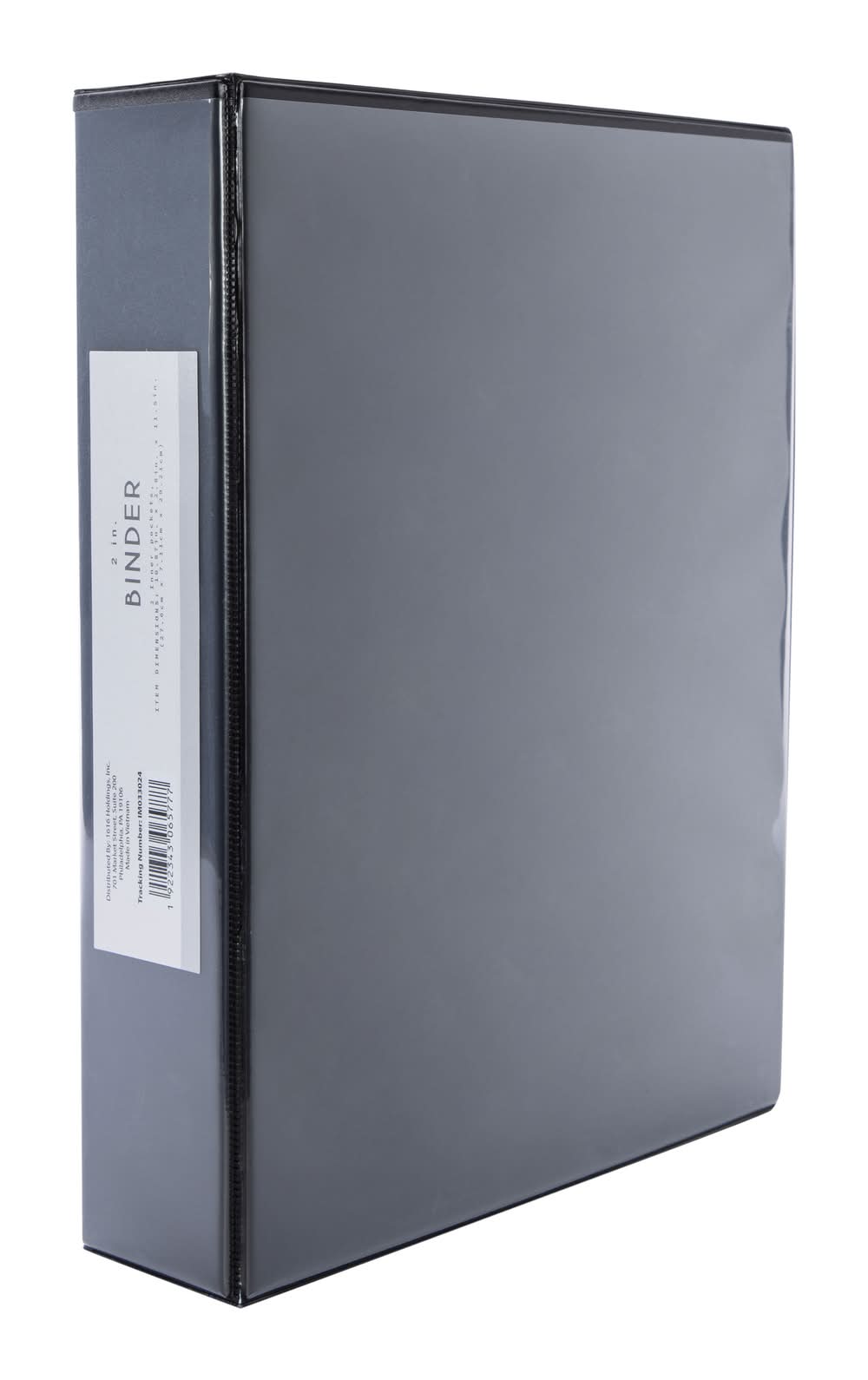 Heavy Duty Binder 2in Black Multi