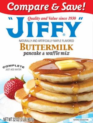 Jiffy Pancake and Waffle Mix (buttermilk)