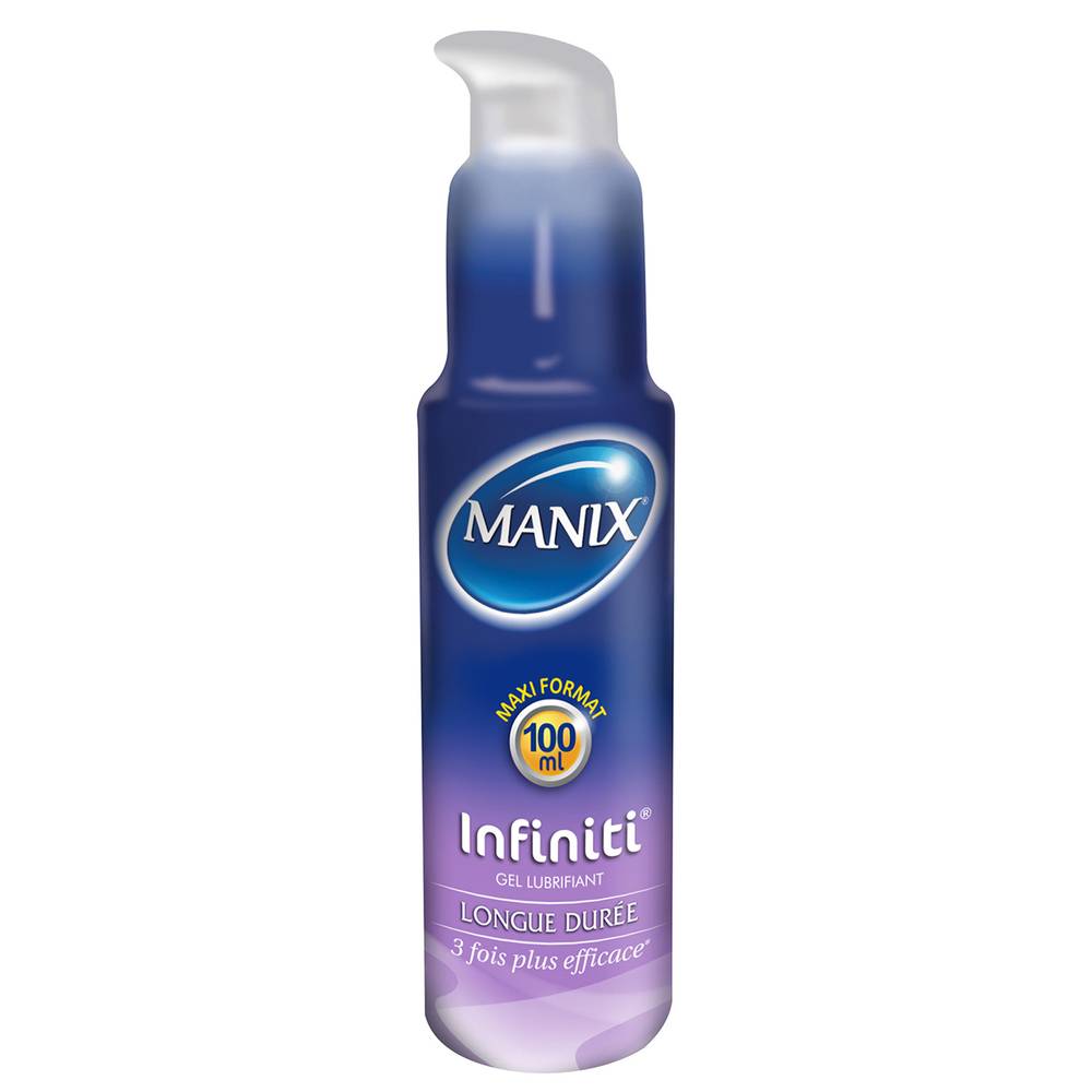 Manix - Gel lubrifiant infiniti longue durée 3 fois plus efficace