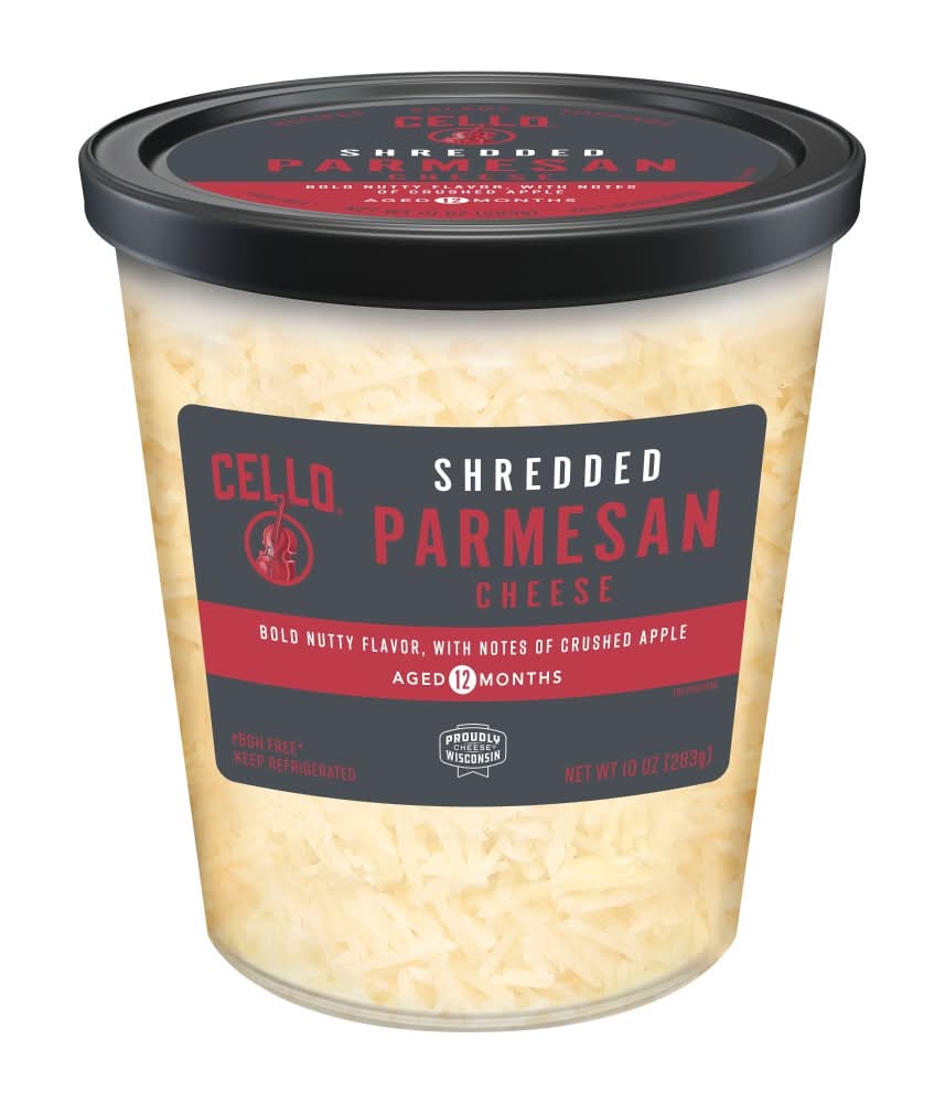 Cello Shredded Parmesan Cheese (10 oz)