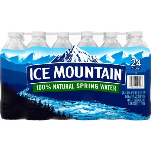 Ice Mountain · Natural Spring Water (24 x 16.9 fl oz)