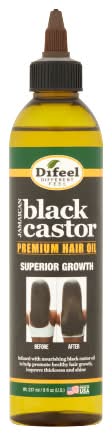 Difeel Natural Blend Jamaican Black Castor Premium Hair Oil (8 fl oz)