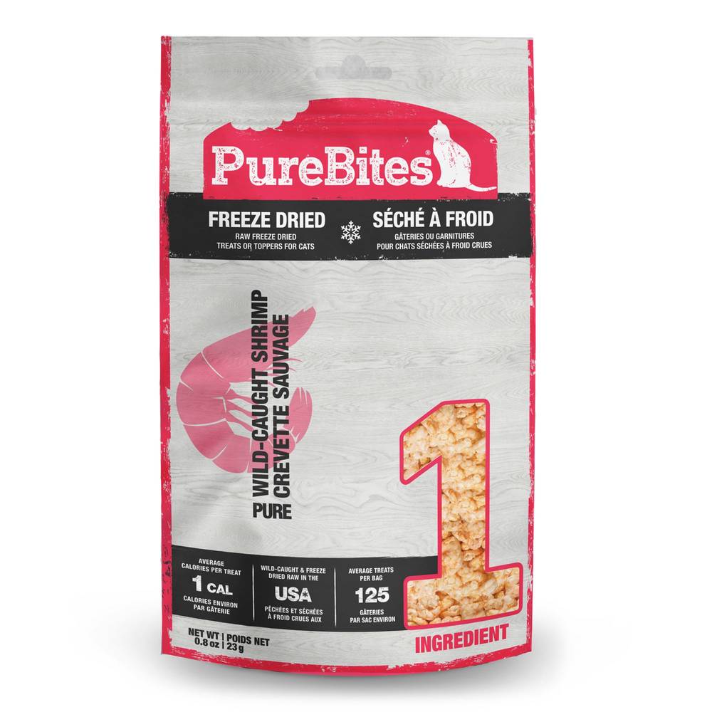 PureBites® Freeze Dried Super Value Cat Treats - Shrimp (Size: 23 G)