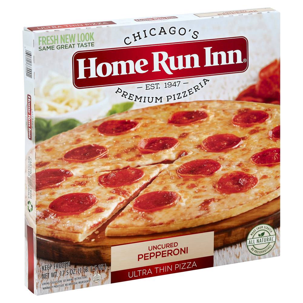 Home Run Inn All Natural Uncured Pepperoni Ultra Thin Pizza (1.09 lbs)