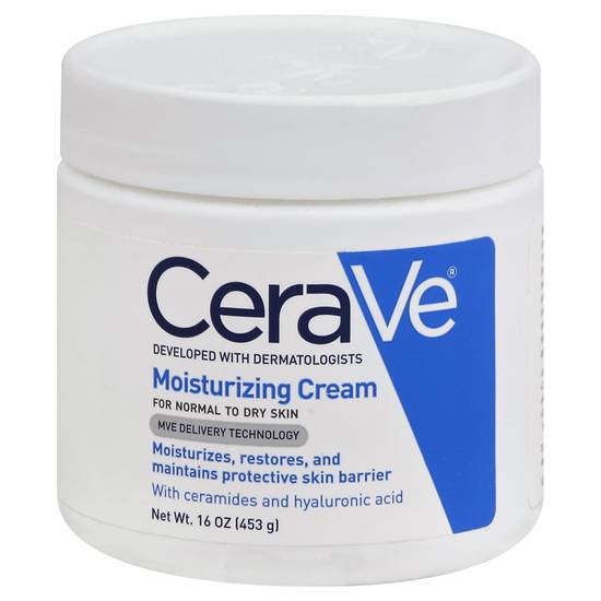 Cerave Moisturizing Cream For Normal To Dry Skin (16 oz)