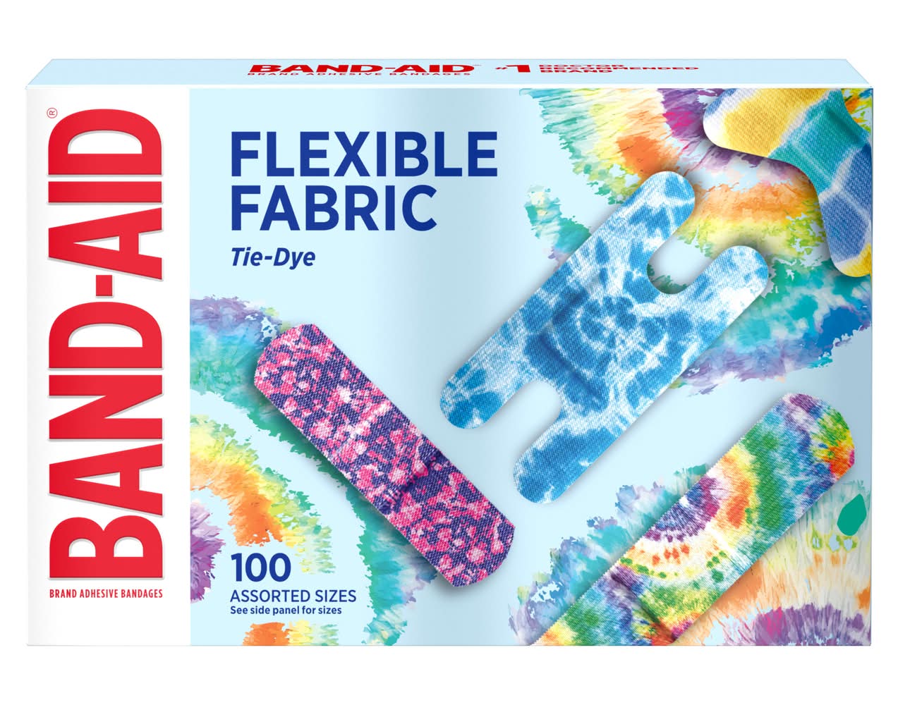 Band-Aid Flexible Fabric Adhesive Assorted Bandages (100 ct)