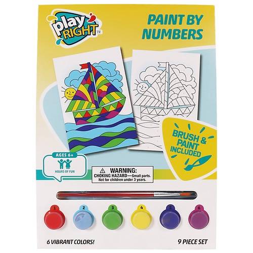 Playright Paint by Number Kit - 1.0 ea