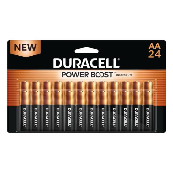 Duracell Coppertop AA Alkaline Batteries, 24-Pack