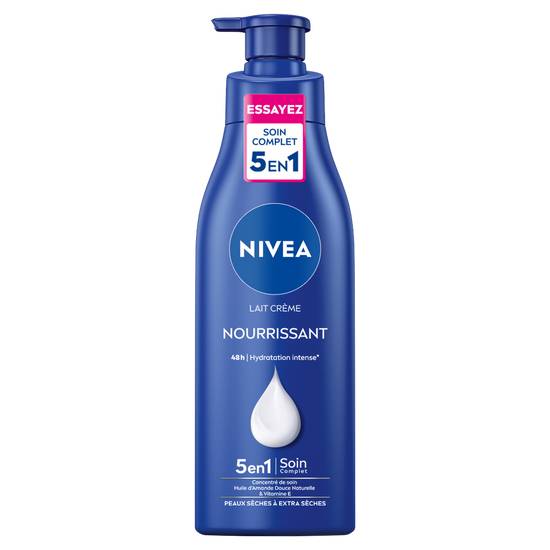 Nivea - Lait crème nourrissant pour peaux très sèches (250 ml)