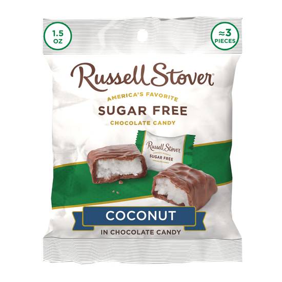 Russell Stover Sugar Free Chocolate Candy Bag (coconut)