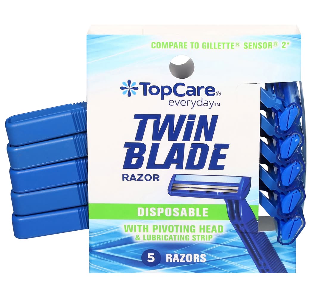 TopCare Razors Twin Blad