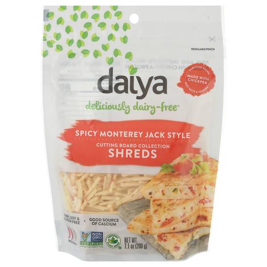 Daiya Spicy Monterey Jack Style Vegan Cheese Shreds