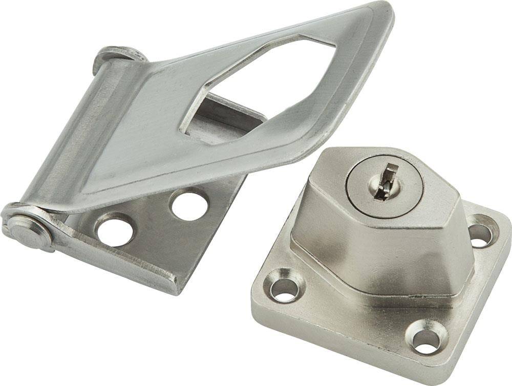 RELIABILT 3-1/2-in Stainless steel Keyed hinge hasps | S841-588