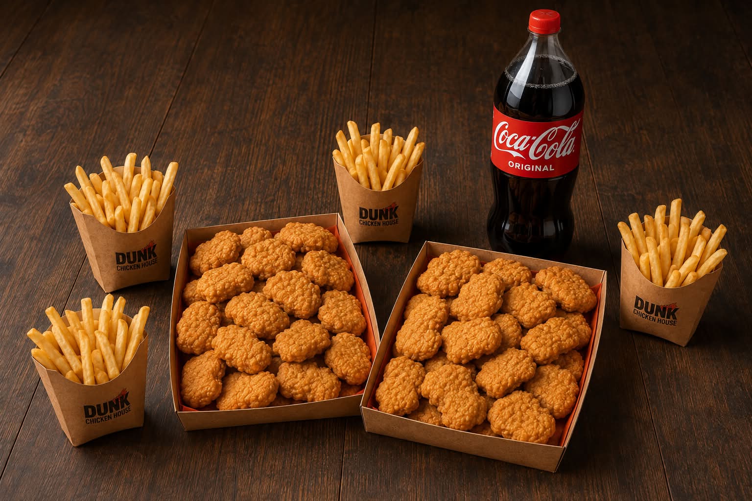 🏀 MENUS DUNK ÉQUIPES NUGGETS 🐓