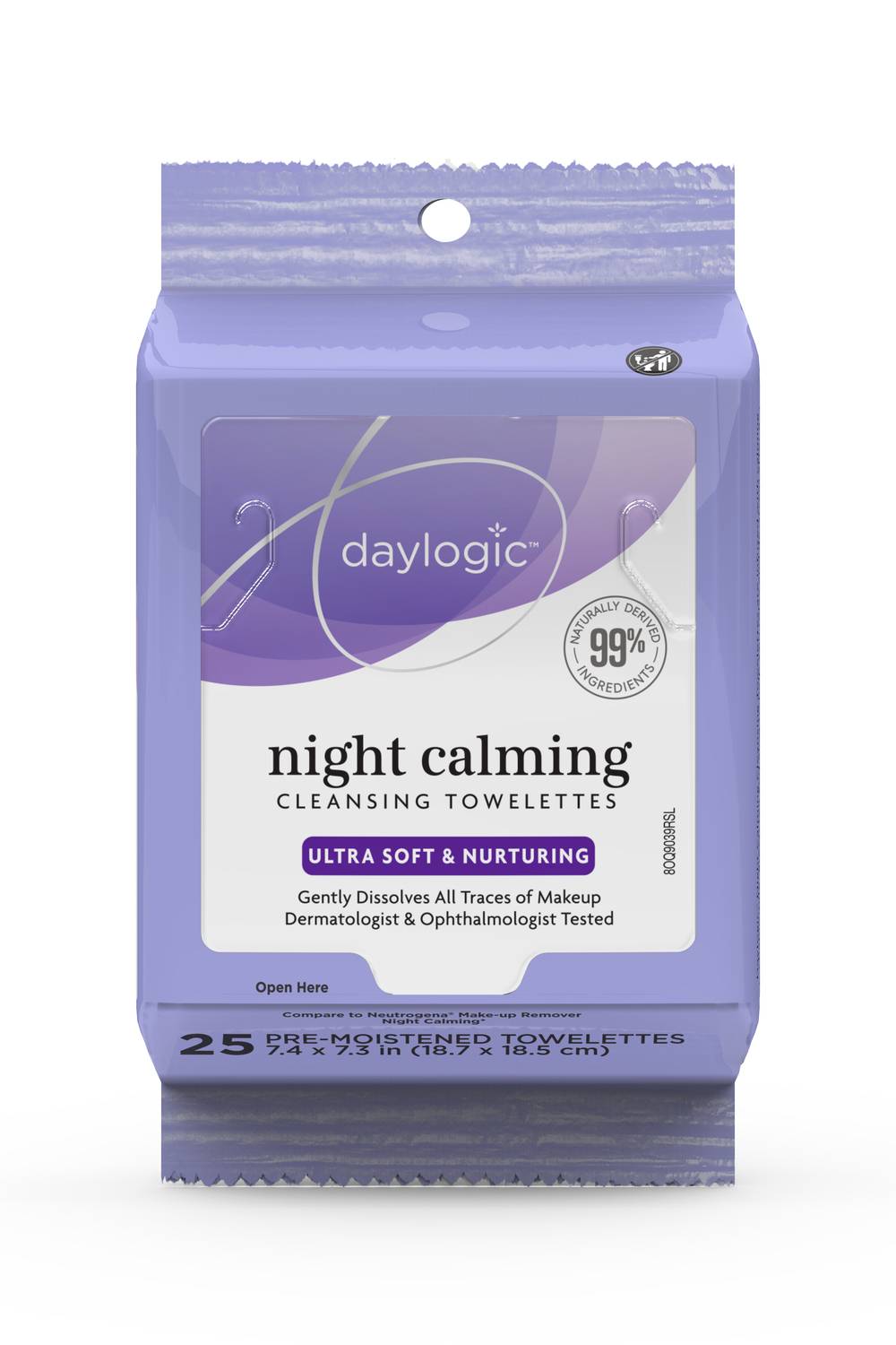 Daylogic Night Calming Cleansing Towelettes (25 ct)