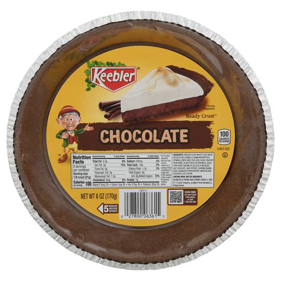 Keebler Chocolate Ready Crust (6 oz)