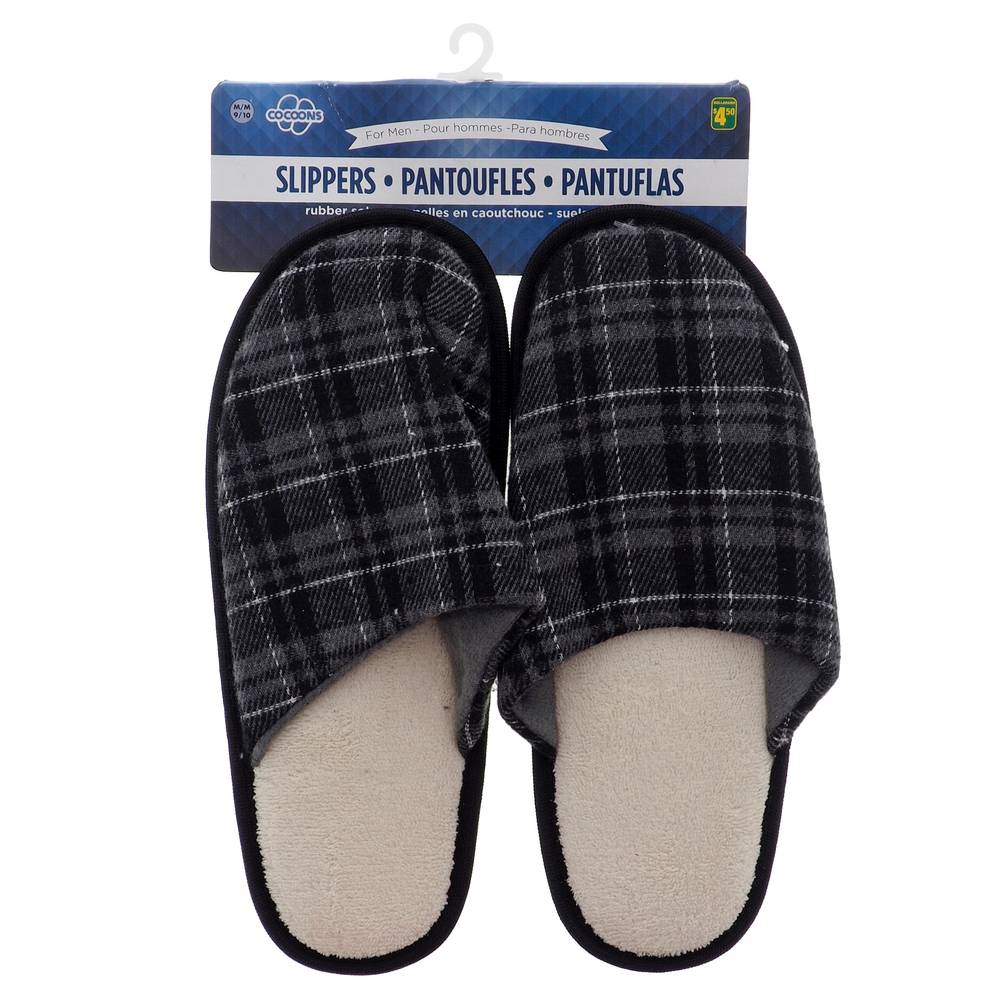 Checkered Slippers For Men