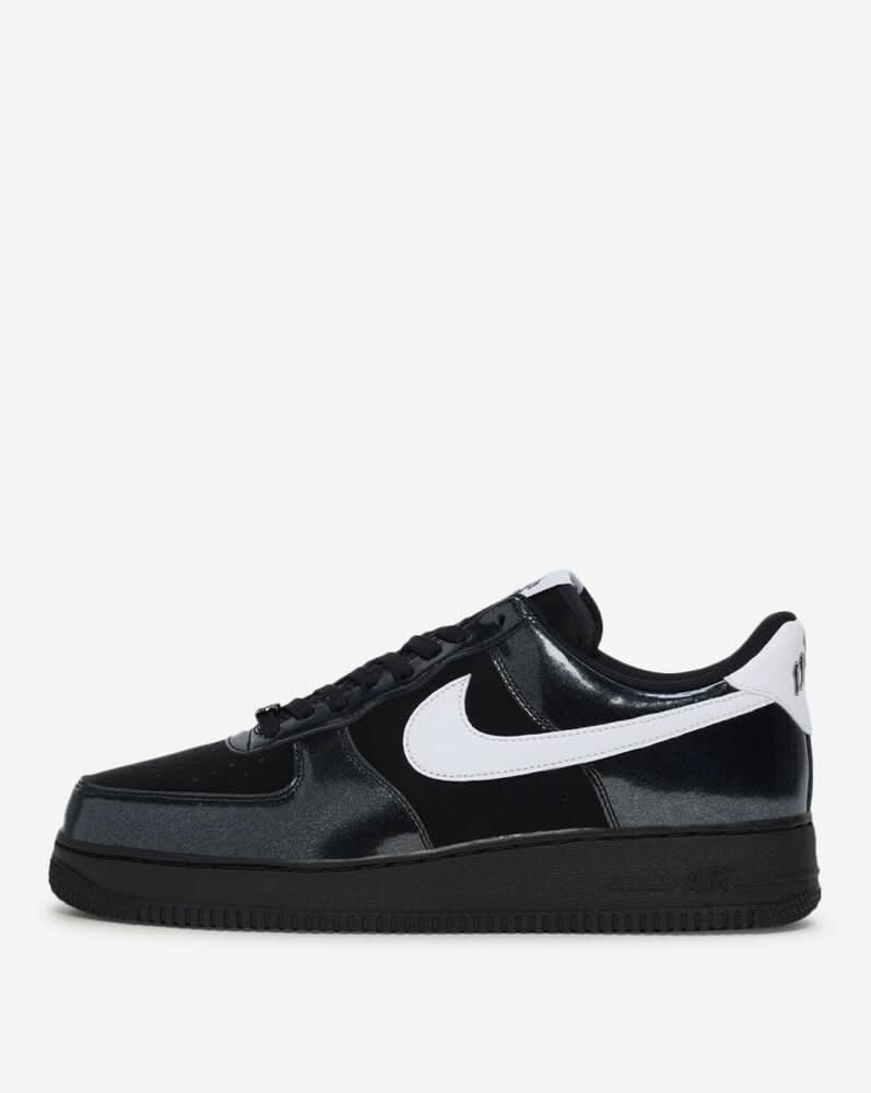 Nike Air Force 1 07 Lv8 Se Glam Rock Casual Shoes, 9, Black/White
