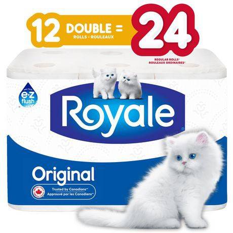 Royale Original Soft Toilet Paper (12 rolls)