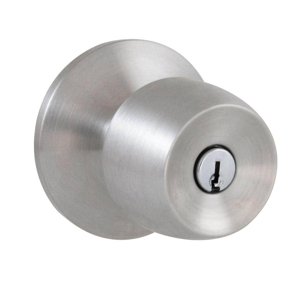 Defiant Brandywine Stainless Steel Keyed Entry Door Knob