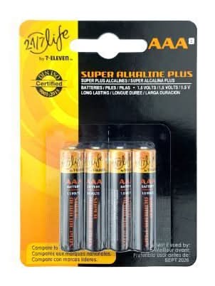 7-Eleven Aaa Batteries (8 ct)