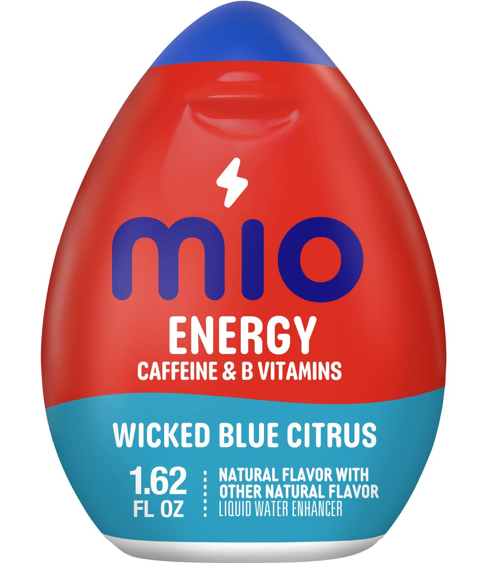 MiO Energy Liquid Water Enhancer, Wicked Blue Citrus (1.62 fl oz)