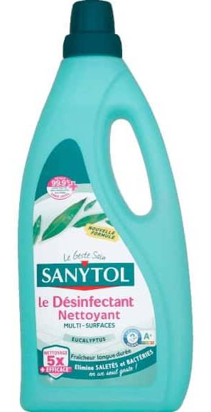 Sanytol - Désinfectant nettoyant eucalyptus (1L)