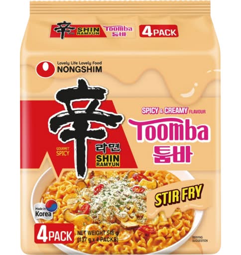 Nongshim Stir Fry Toomba Noodles 548g