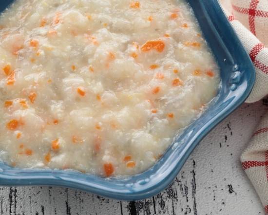 玉米雞茸寶寶粥 Diced Chicken Congee with Corn
