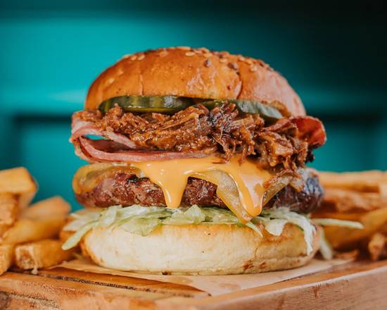 Smoked Bacon & Brisket Burger