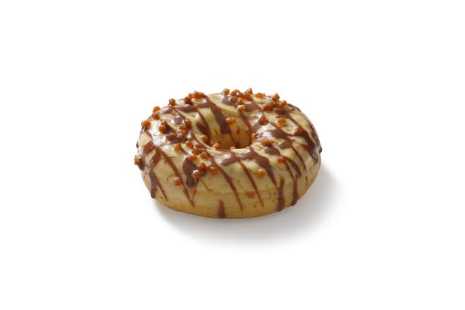 Donut creme brulee