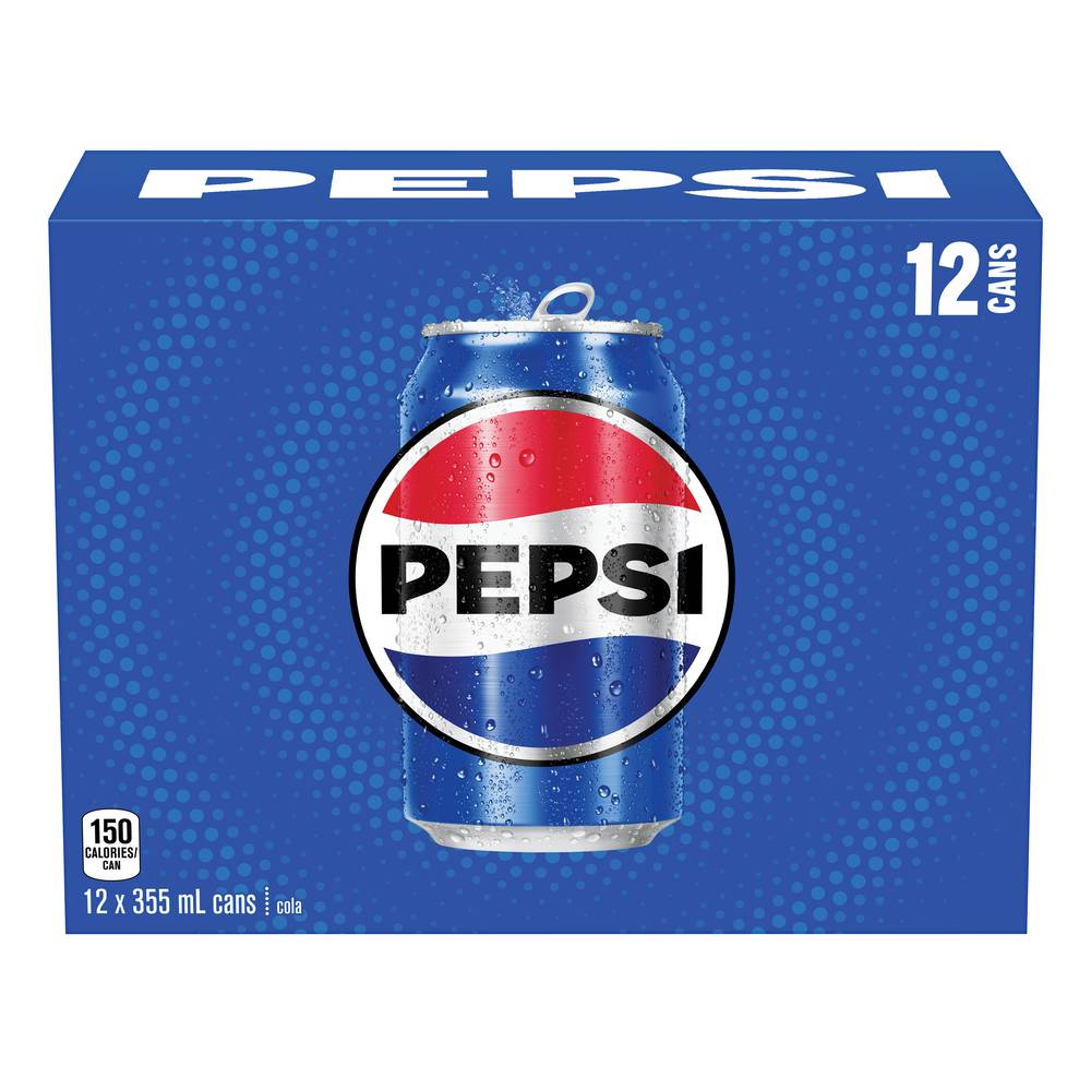 Pepsi Cola Cans (12 x 355 ml)