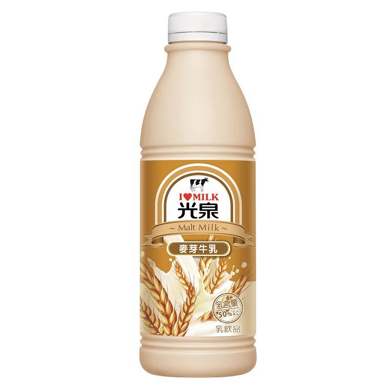 光泉調味乳飲品-麥芽牛乳-936ml到貨效期約6-8天 <936ml毫升 x 1 x 1Bottle瓶>