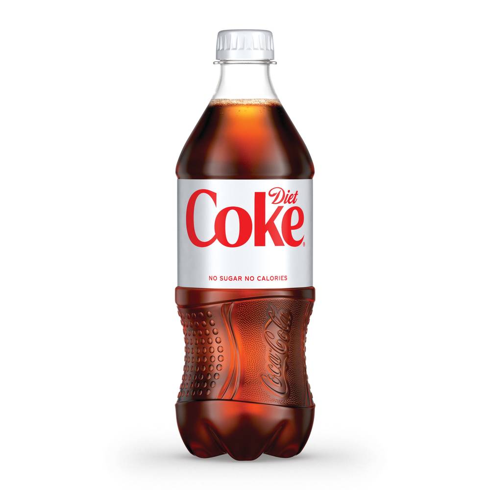 Diet Coke Soda Soft Drink, 20 Oz