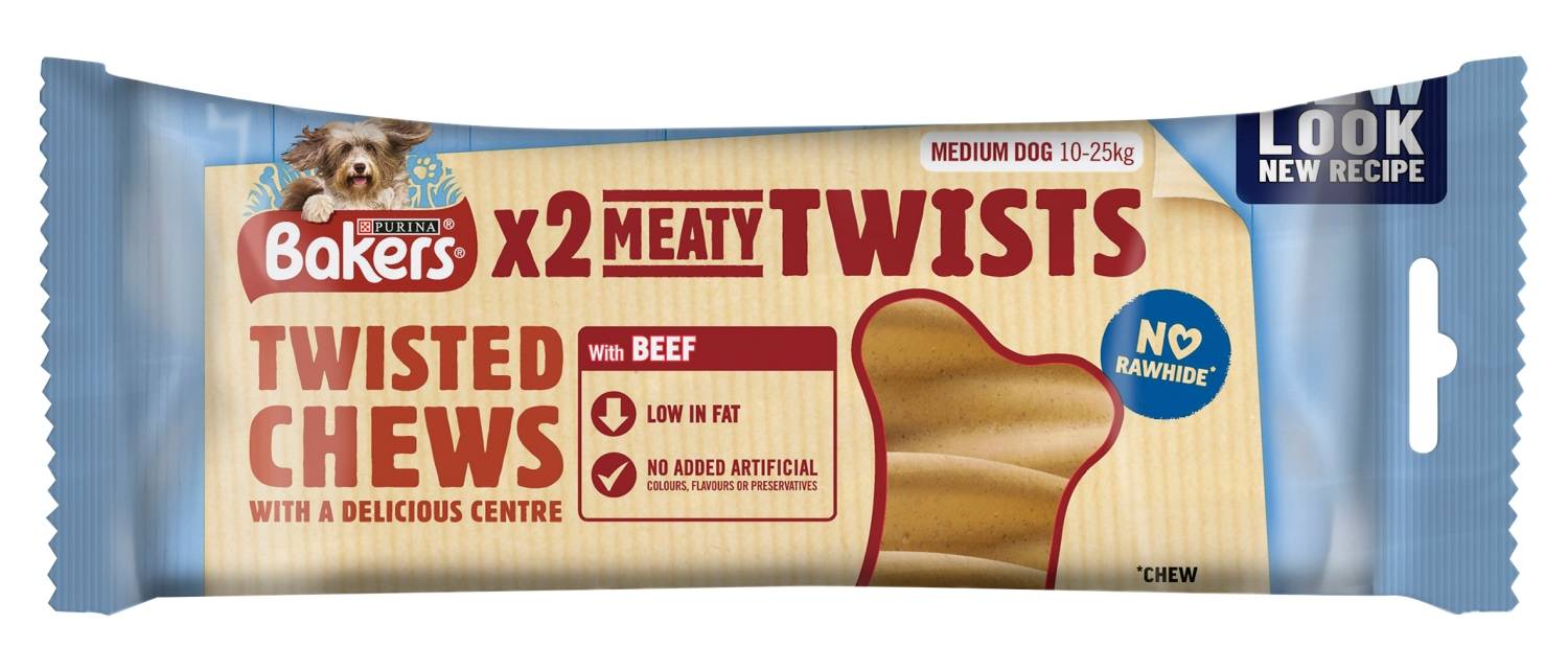 Bakers Meaty Twists 180G