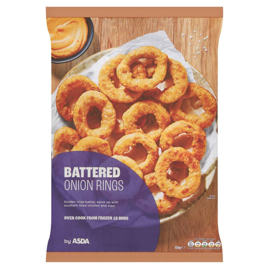 ASDA Battered Onion Rings (750g)