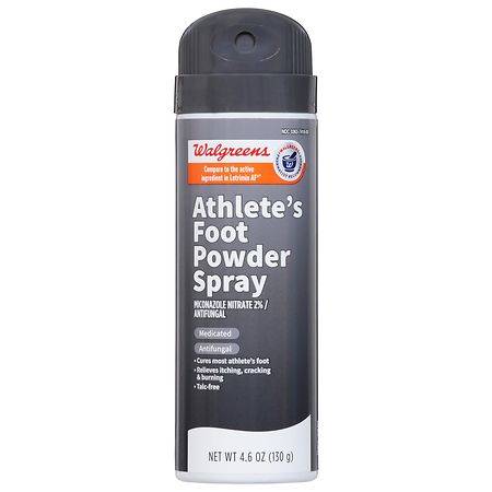 Walgreens Athlete's Miconazole Nitrate Foot Powder Spray
