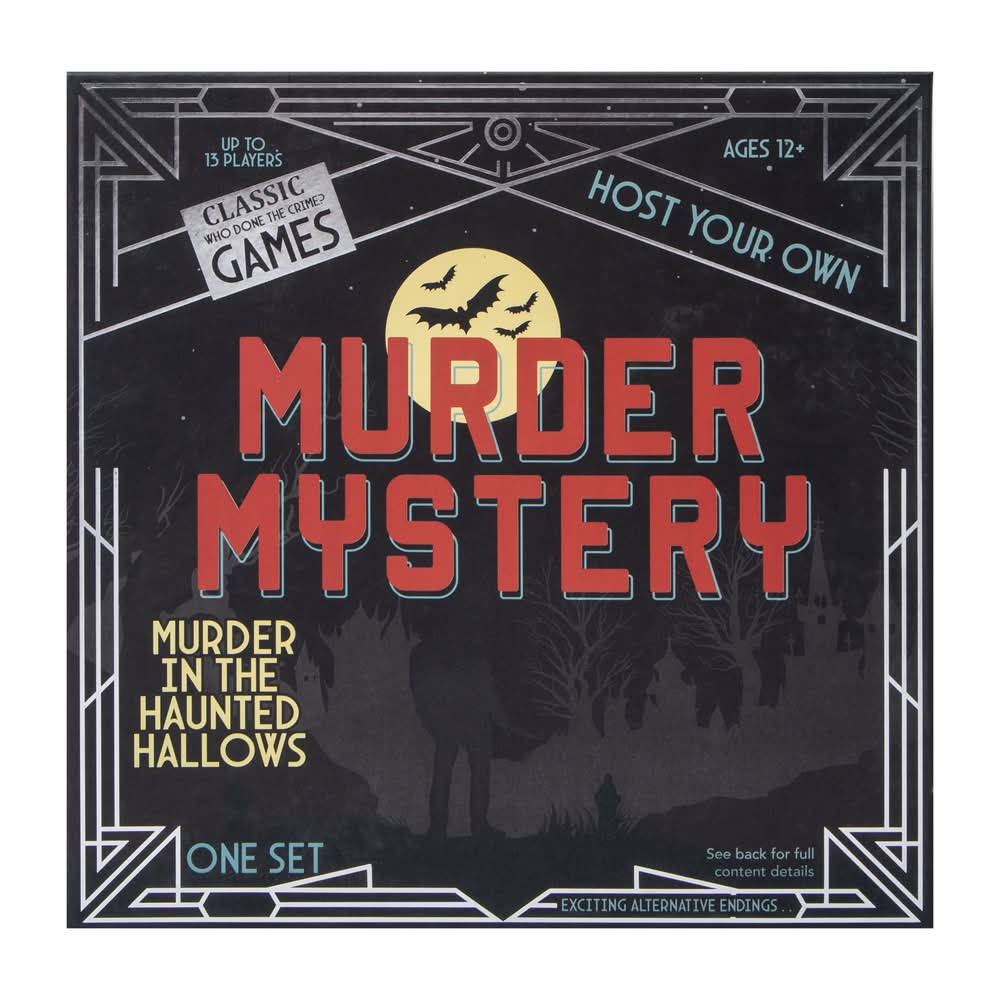 Host Your Own Murder Mystery Set Haunted Hallows