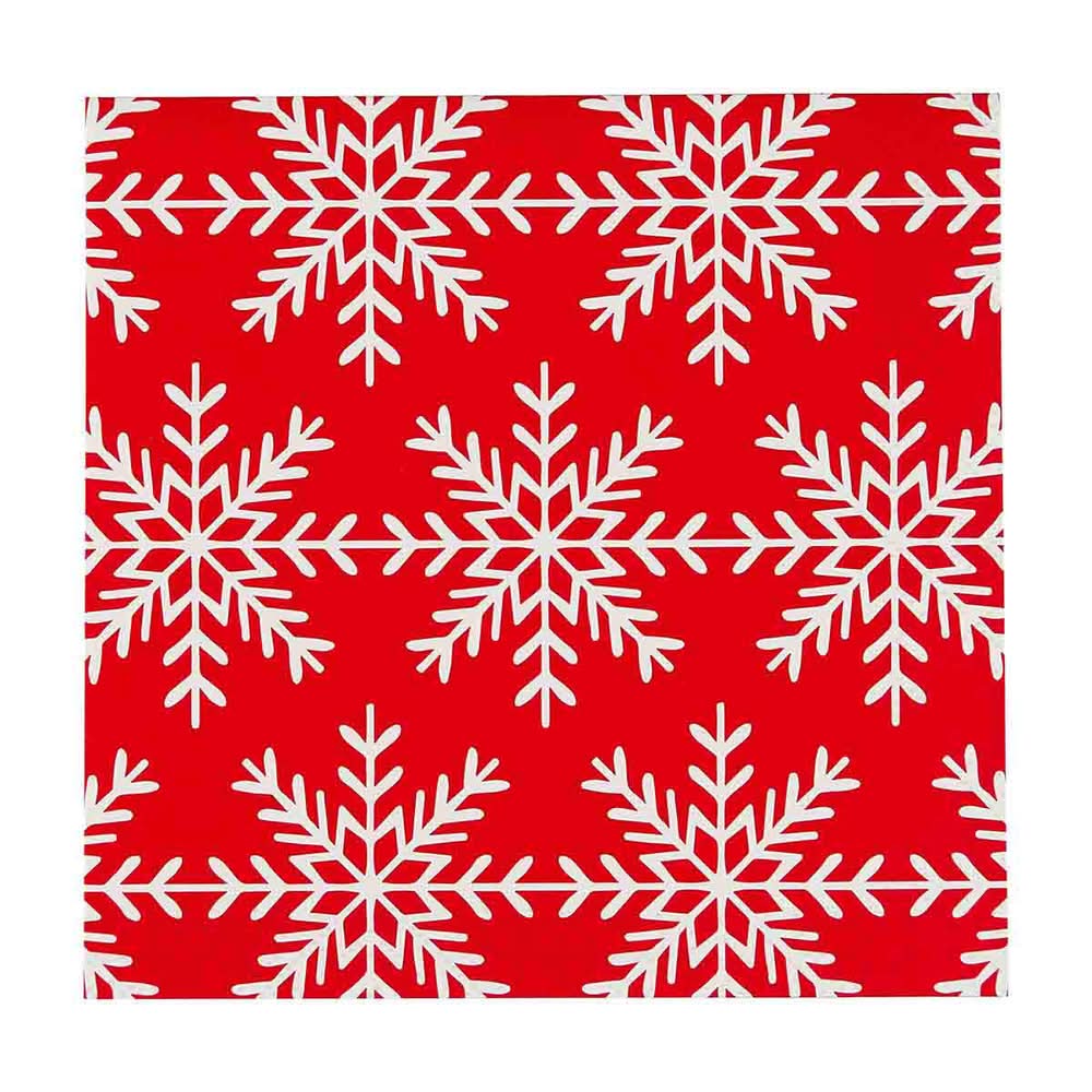 Snowflake Merry Lunch Napkins (16 ct)