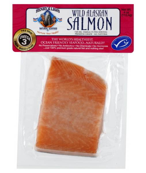 Henry & Lisa's Wild Alaskan Salmon (4 oz)