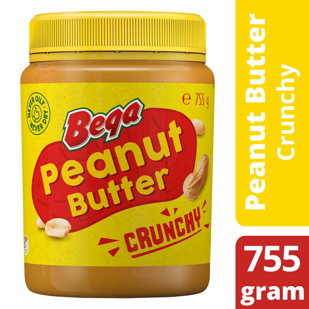 Bega Crunchy Peanut Butter (755g)