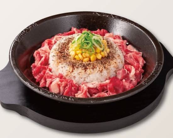 お肉大盛りビーフペッパーライス