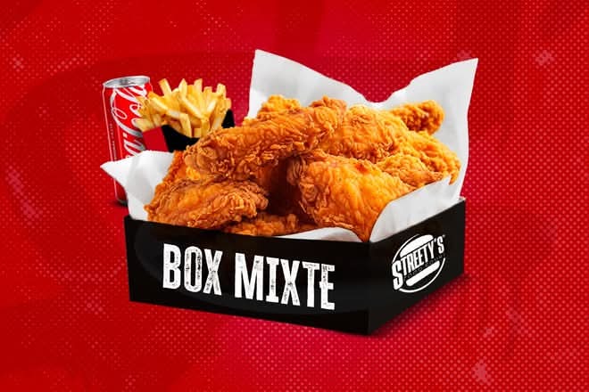 Box Mix 4 Wings + 3 Tenders